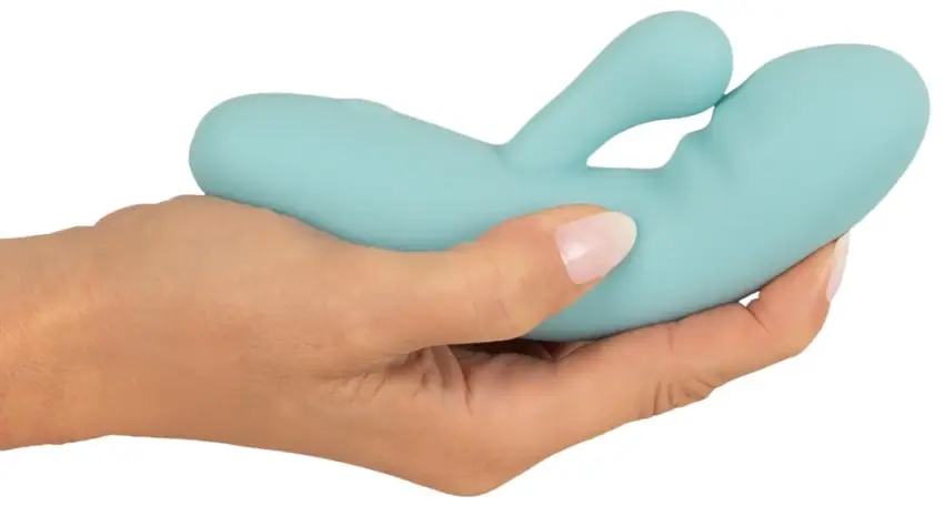 Cuties - Mini Wibrator Króliczek Ekstra Miękki Zielony - obrazek 8