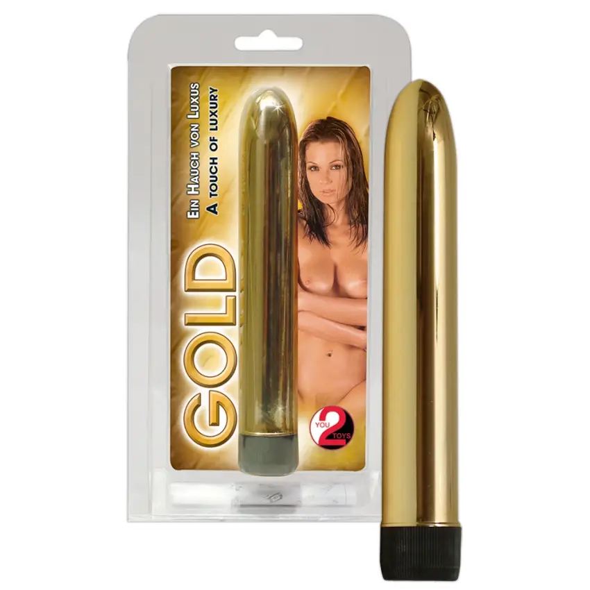 You2Toys - Złoty - elegancki wibrator - obrazek 3