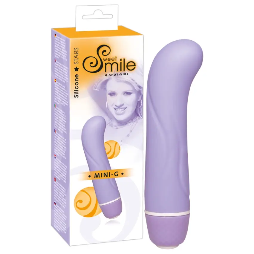 Sweet Smile - Potężny Fioletowy Mini Wibrator Do Punktu-G - obrazek 8
