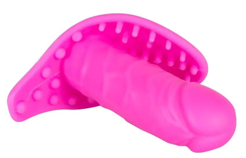You2Toys - Mini wibrator z kolczastą podkładką - obrazek 3