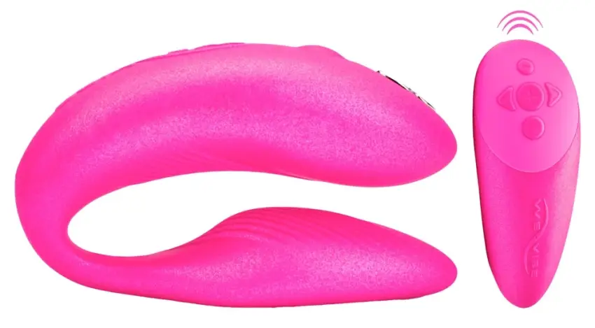 We-Vibe - Wibrator Dla Par Z Pilotem I Aplikacją Chorus by We-Vibe Cosmic Pink - obrazek 2