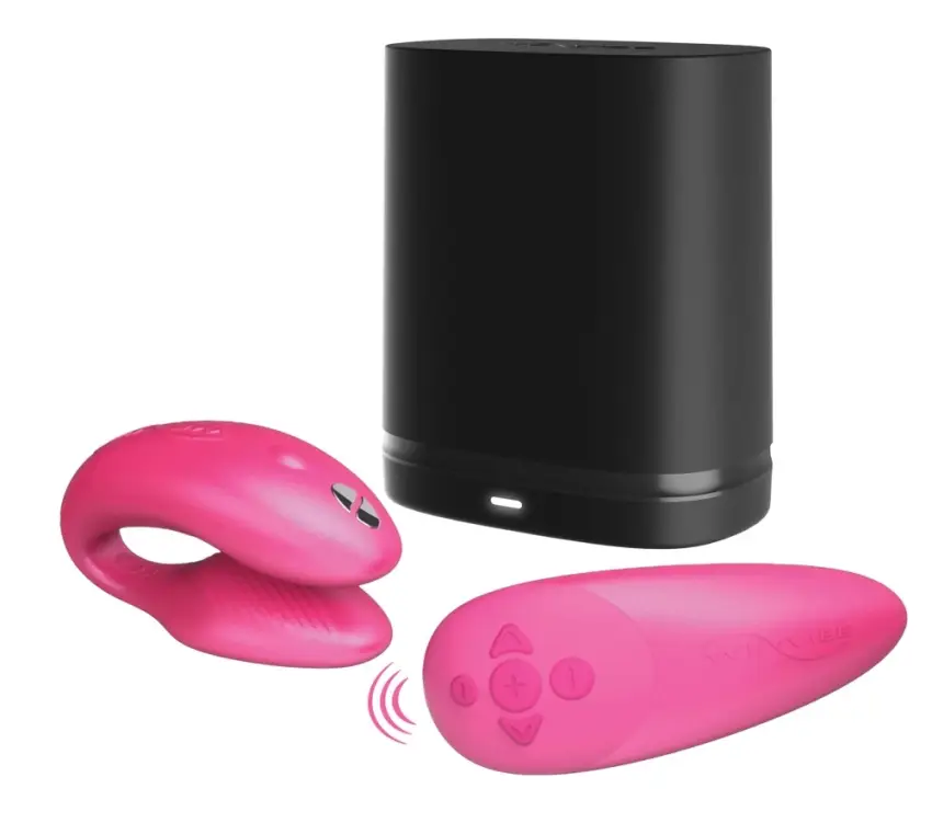 We-Vibe - Wibrator Dla Par Z Pilotem I Aplikacją Chorus by We-Vibe Cosmic Pink - obrazek 8