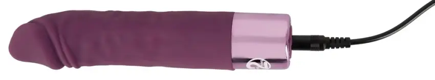 Elegant Series - Realistyczny Mini Wibrator Fioletowy 14cm - obrazek 7
