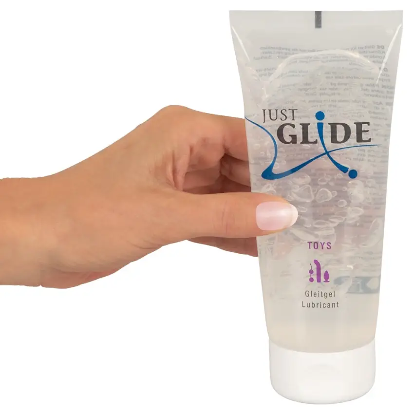Just Glide - Nawilżający Lubrykant Do Zabawek Erotycznych 200ml - obrazek 3