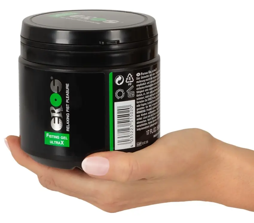 EROS - Silikonowo-Wodny Lubrykant Do Fistingu UltraX 500 ml - obrazek 6