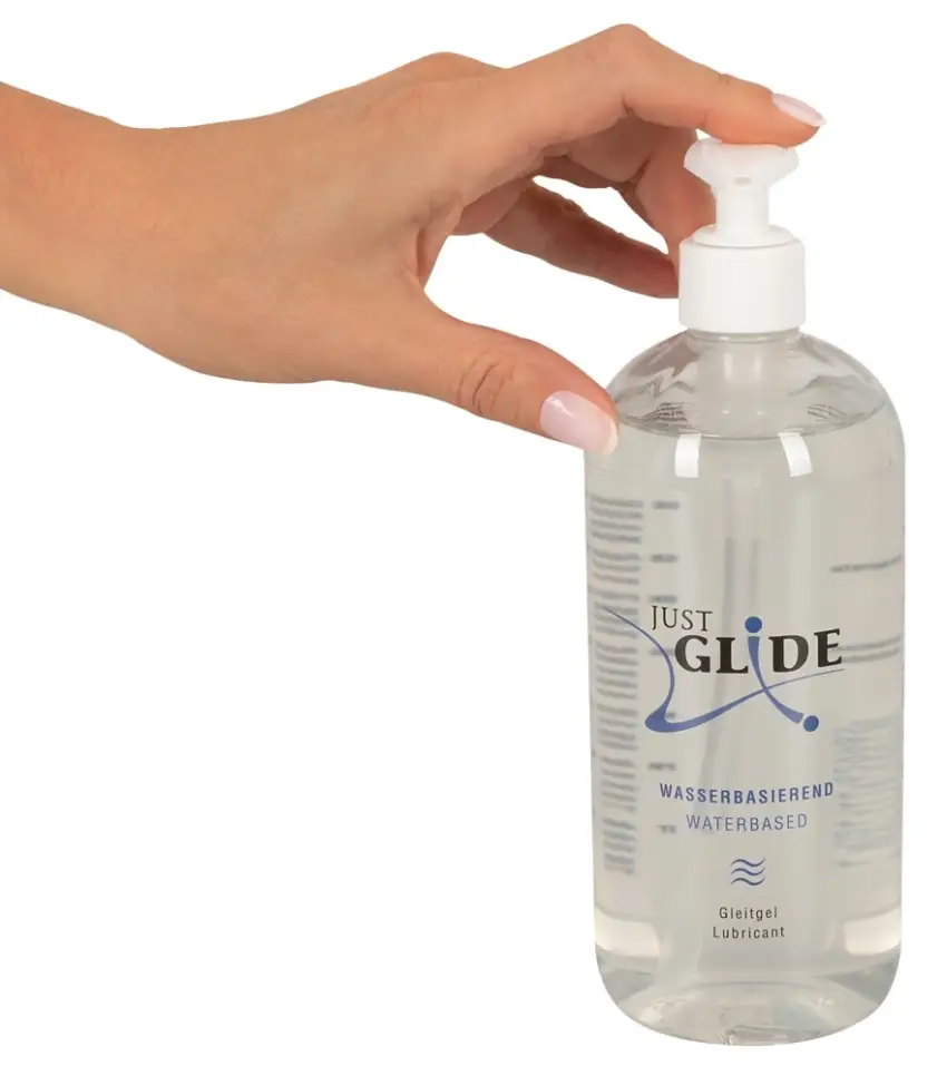 Just Glide - Nawilżający Lubrykant Na Bazie Wody 500 ml - obrazek 4