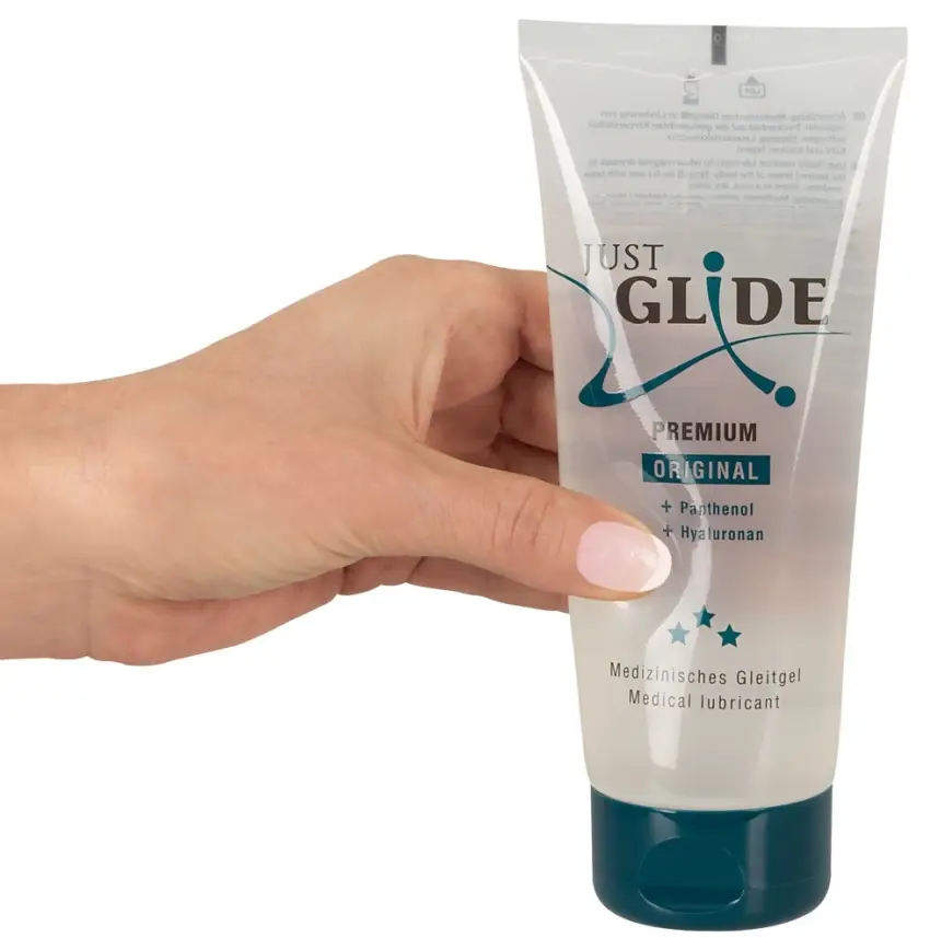 Just Glide Premium - Nawilżający Lubrykant Wodny Premium 200 ml - obrazek 3
