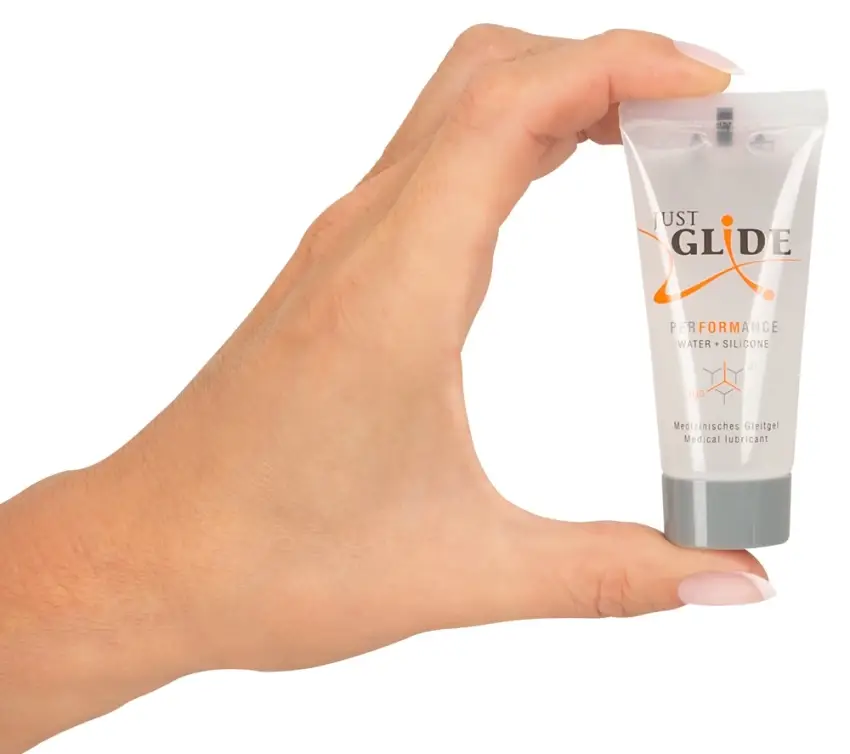 Just Glide Performance - Lubrykant Medyczny Na Bazie Wody I Silikonu 20 ml - obrazek 4