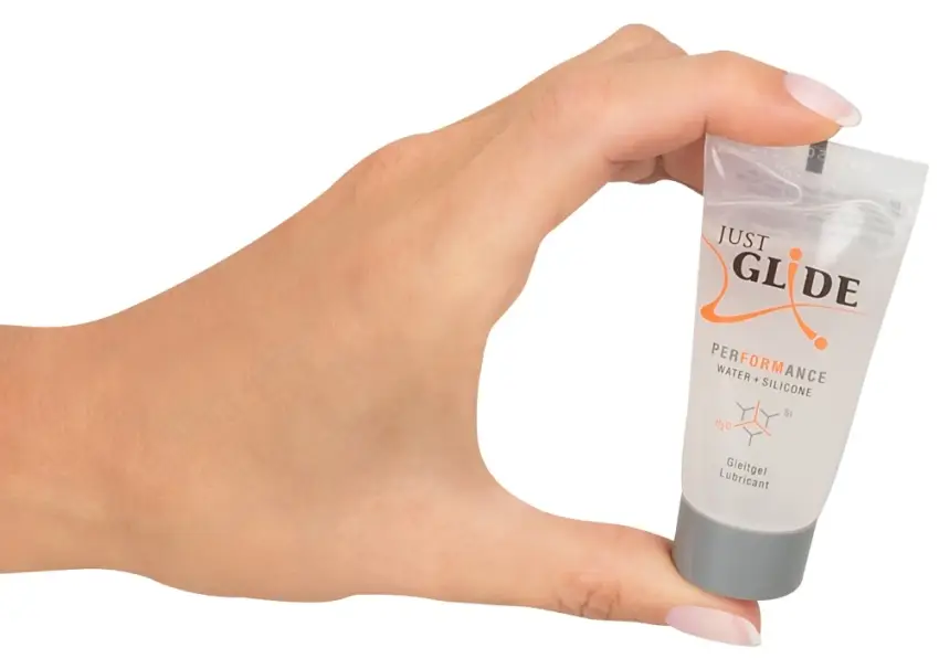 Just Glide Performance - Lubrykant Medyczny Na Bazie Wody I Silikonu 20 ml - obrazek 2