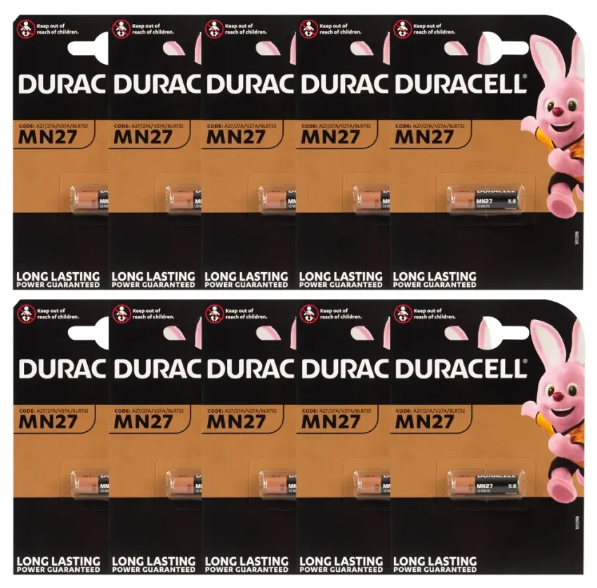 Duracell - Baterie Duracell 27A 10x1 - obrazek 2