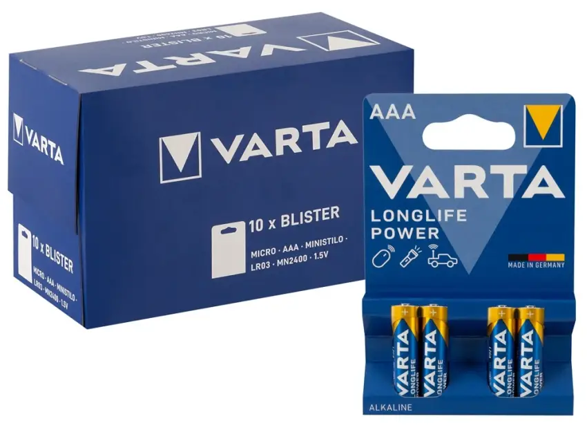 Varta - Baterie LR03 AAA 10x4 - obrazek 2