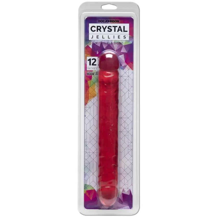 Doc Johnson - Podwójne, długie dildo Junior 30 cm - obrazek 2