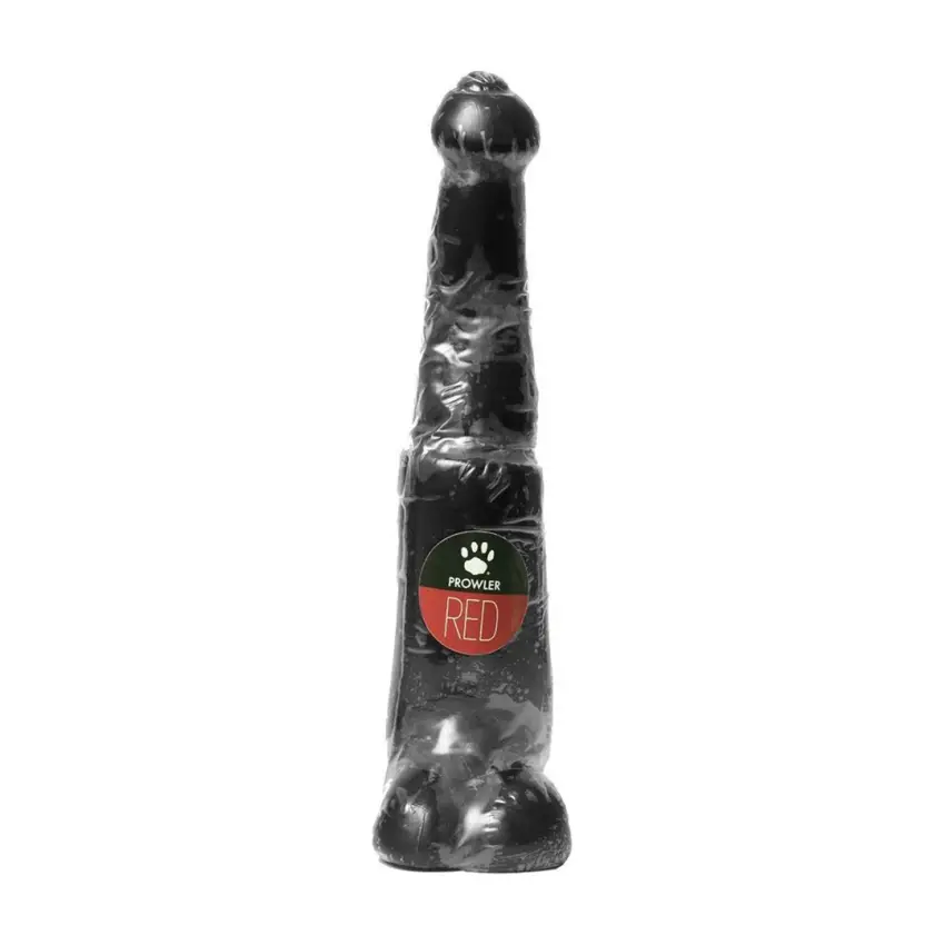 Klasyczne dildo Bestia Prowler Red - obrazek 2