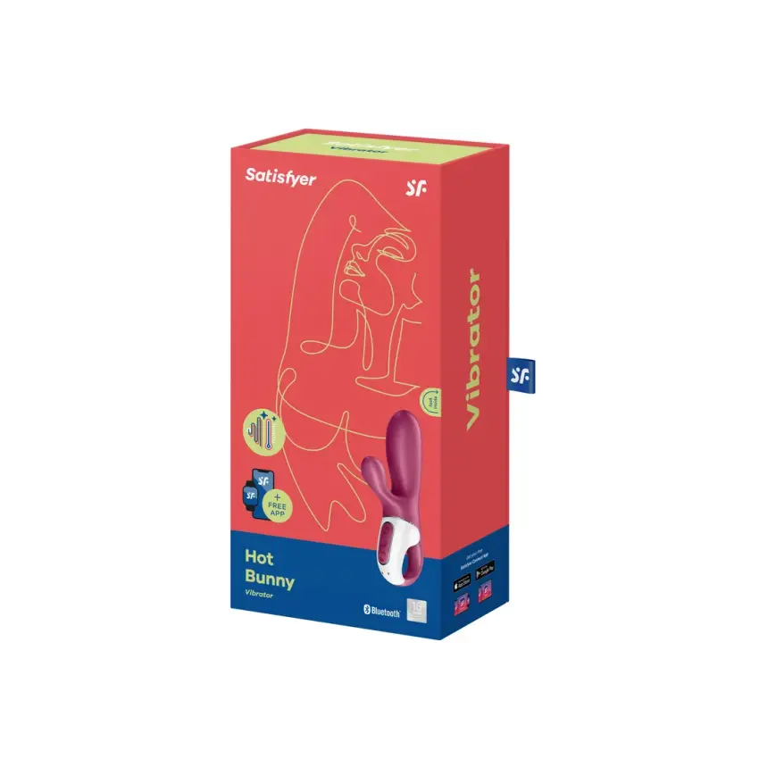Satisfyer - Wibrator podwójny króliczek Hot Bunny - obrazek 2