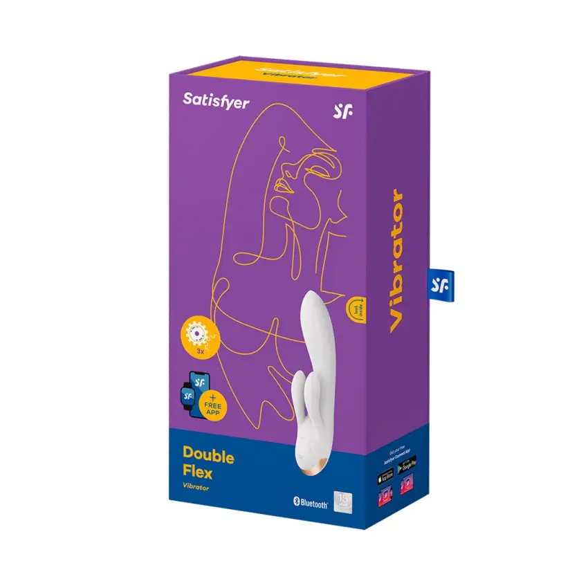 Satisfayer - Podwójny wibrator króliczek Double - obrazek 2