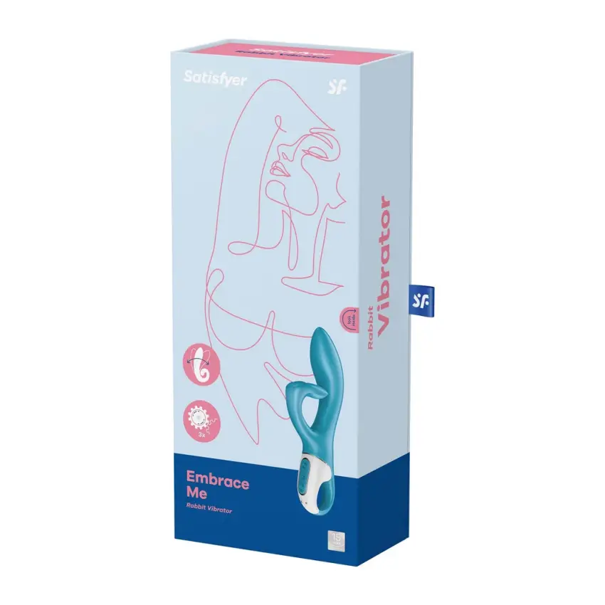 Satisfyer - Wibrator podwójny króliczek Embrace Me - obrazek 2