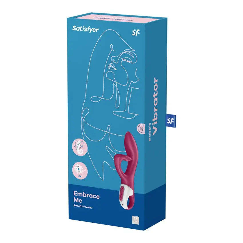 Satisfyer - Wibrator podwójny króliczek Embrace Me - obrazek 2