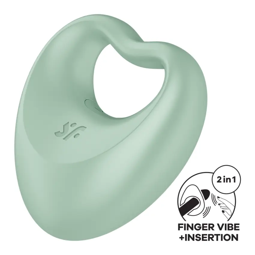Satisfyer - Hybrydowy wibrator na palec Perfect 3 - obrazek 6
