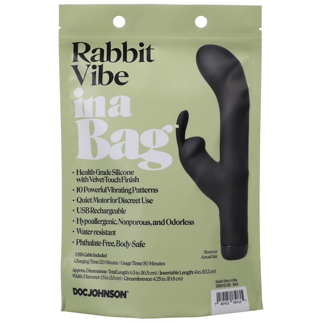Doc Johnson - Wibrator króliczek Rabbit 3 Doc Johnson - Wibrator króliczek Rabbit - obrazek 3