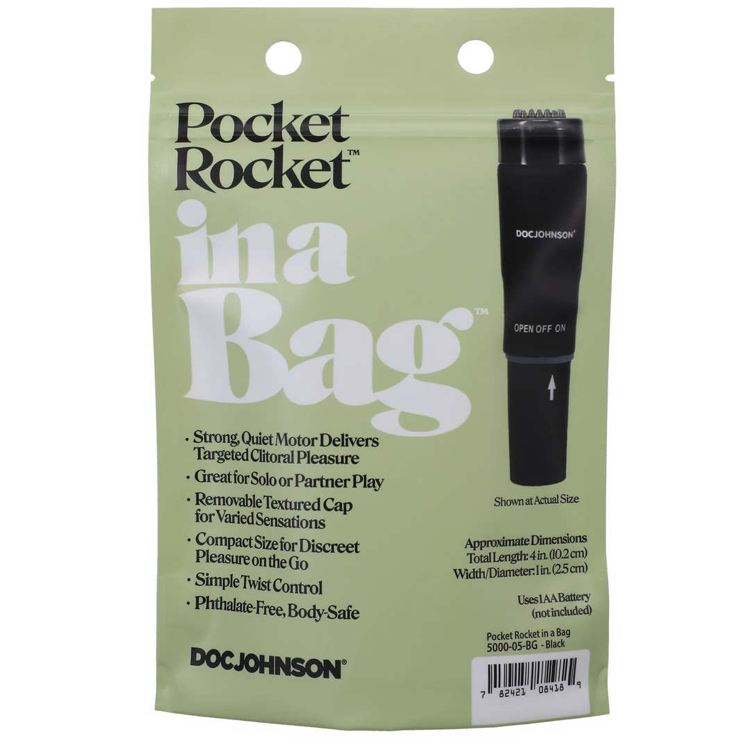 Doc Johnson - Wibrator mini pocisk Pocket 2 Doc Johnson - Wibrator mini pocisk Pocket - obrazek 2