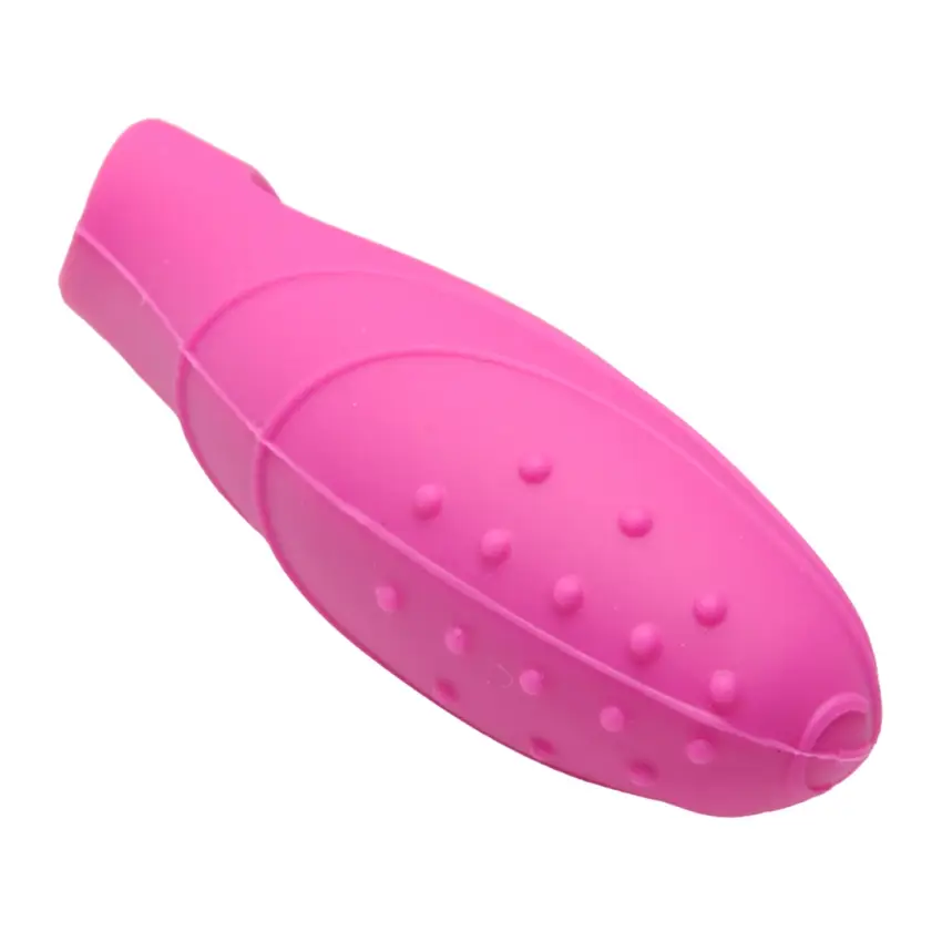 XR Brands - Silikonowy wibrator na palec do punktu G - obrazek 4