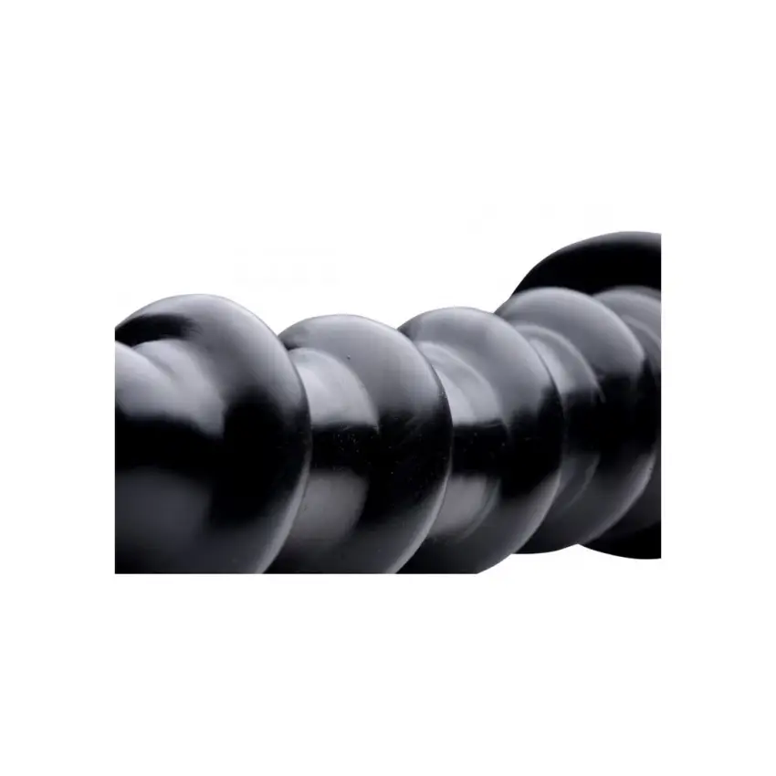 XR Brands - Dildo strukturalne - śruba - obrazek 6