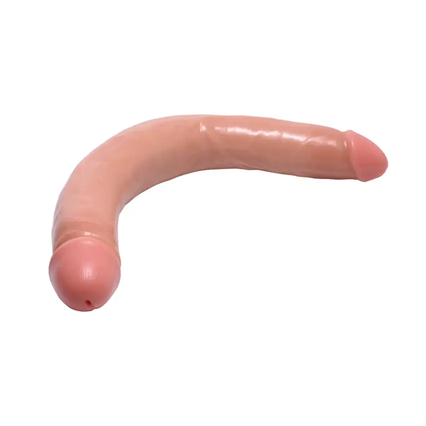 XR Brands - Realistyczne, podwójne dildo 44,5 cm - obrazek 2