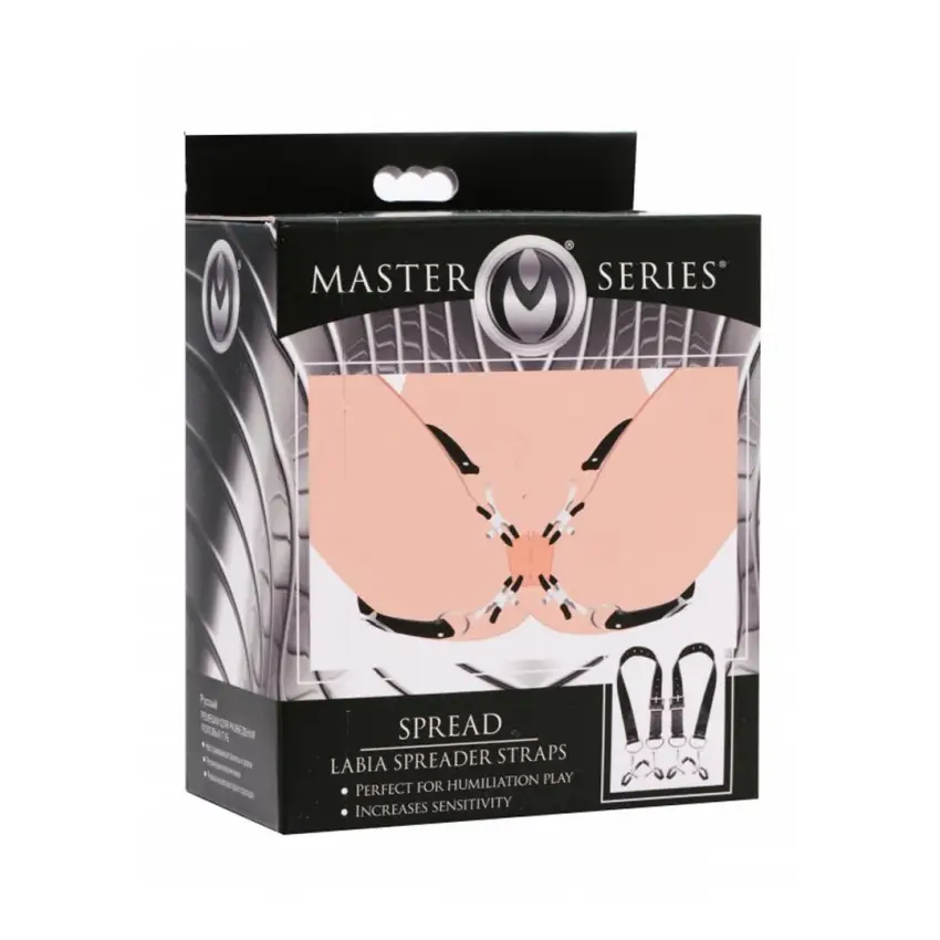 Rozwieracz do warg sromowych z zaciskami XR Brands - obrazek 2