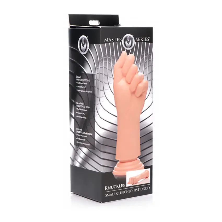 XR Brands - Małe zaciśnięte dildo w kształcie pięści - obrazek 2