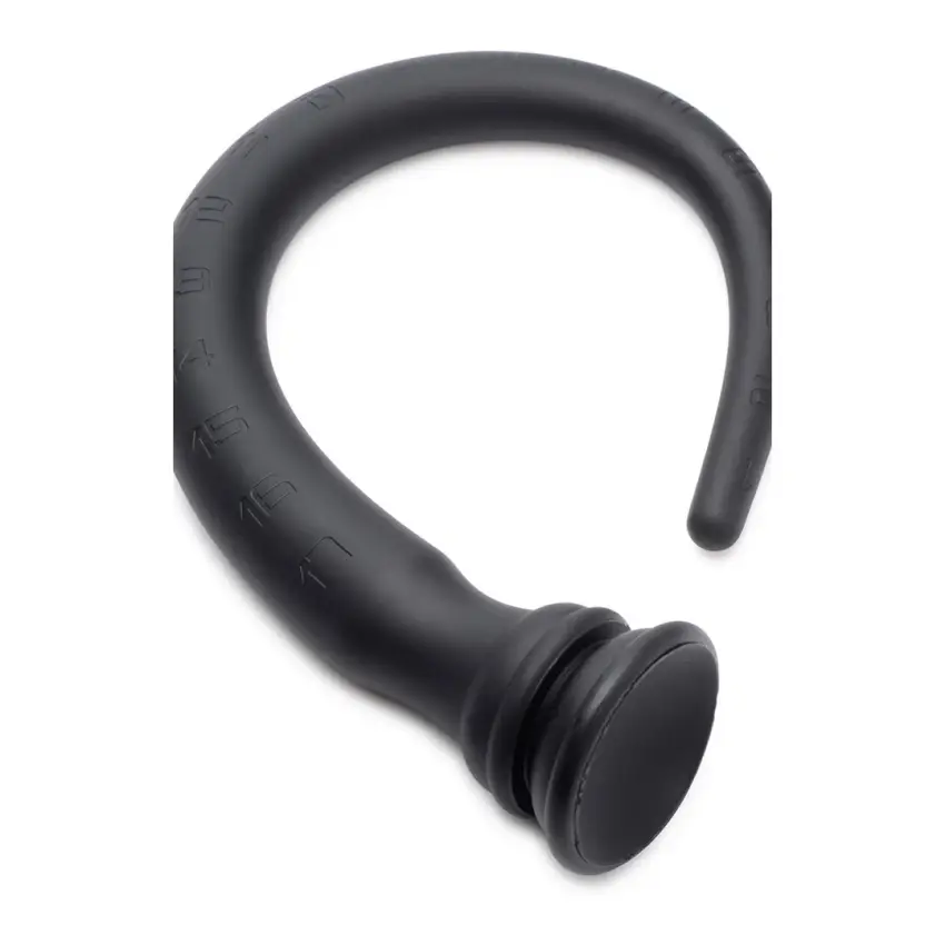 XR Brands - Wąż silikonowy stożkowy ze strukturą - 46 cm - obrazek 9