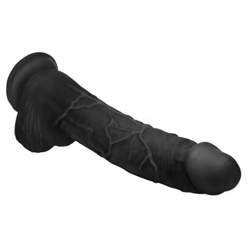 XR Brands - Dildo z jądrami  - 30 cm - obrazek 3