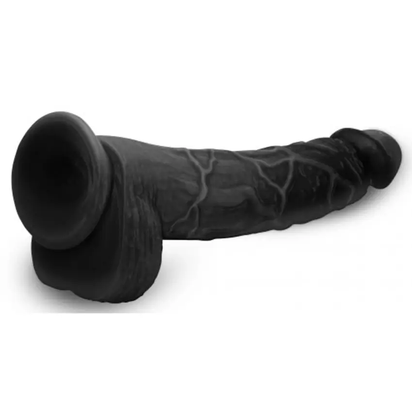 XR Brands - Dildo z jądrami  - 30 cm - obrazek 4