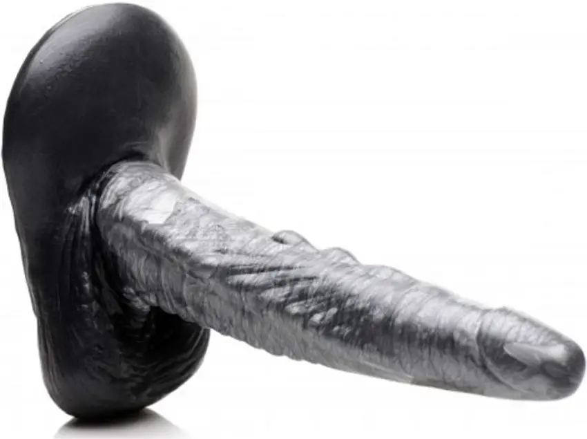 XR Brands - Silikonowe dildo Gargoyle - obrazek 7