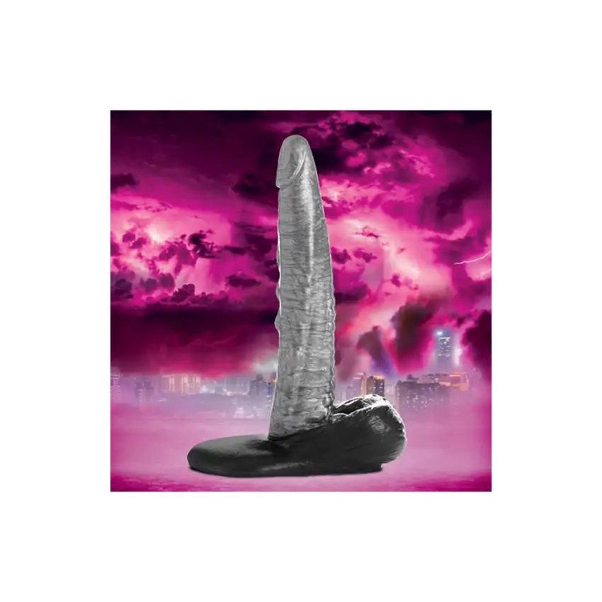 XR Brands - Silikonowe dildo Gargoyle - obrazek 4
