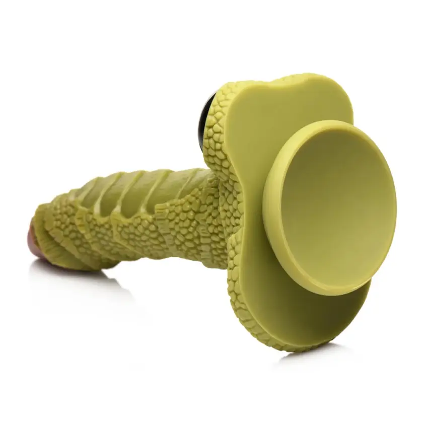 XR Brands - Silikonowe dildo - potwór z oczami - obrazek 4