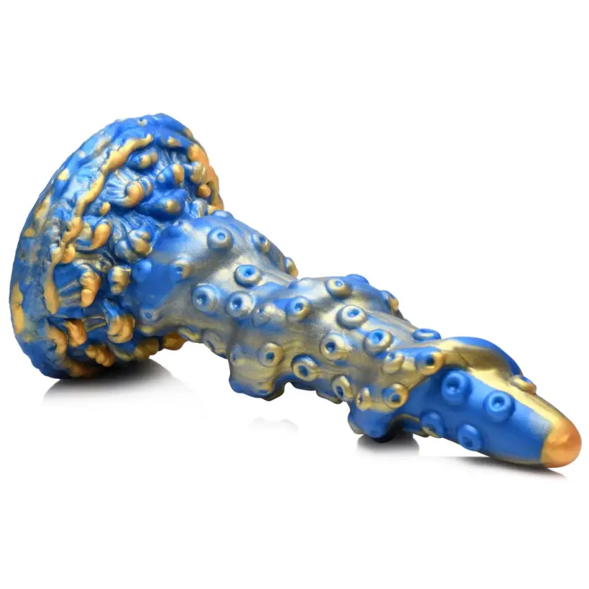 XR Brands - Silikonowe dildo Kraken - obrazek 9