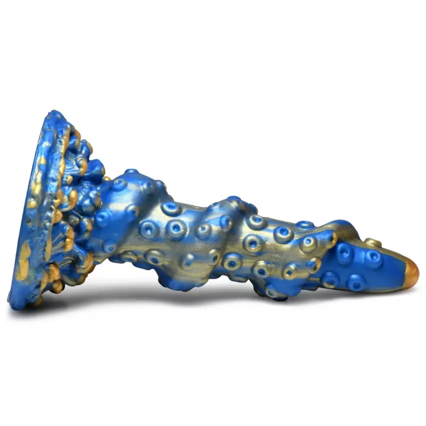 XR Brands - Silikonowe dildo Kraken - obrazek 4