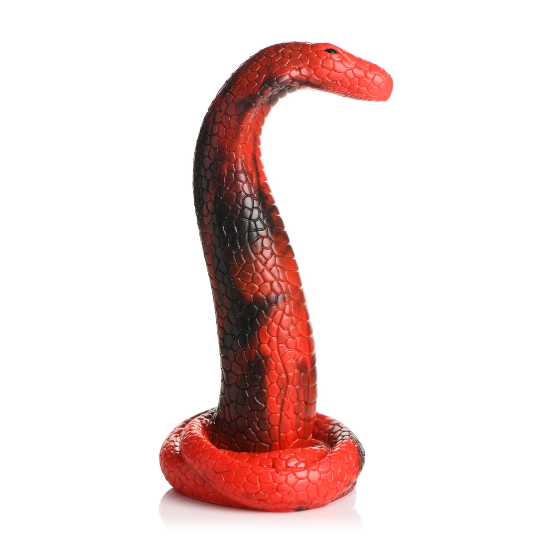 XR Brands - Silikonowe dildo Kobra 4 XR Brands - Silikonowe dildo Kobra - obrazek 4
