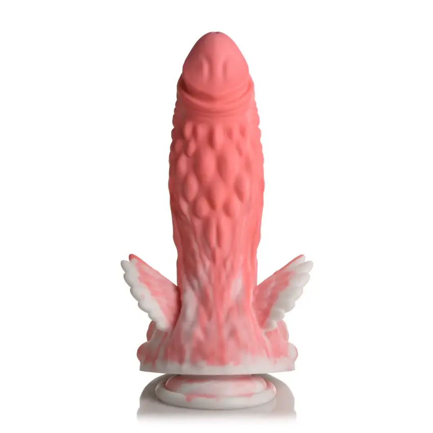 Dildo prążkowane silikonowe Xr Brands - obrazek 6