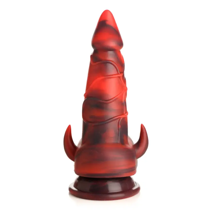 XR Brands - Silikonowe dildo - diabelne - obrazek 6