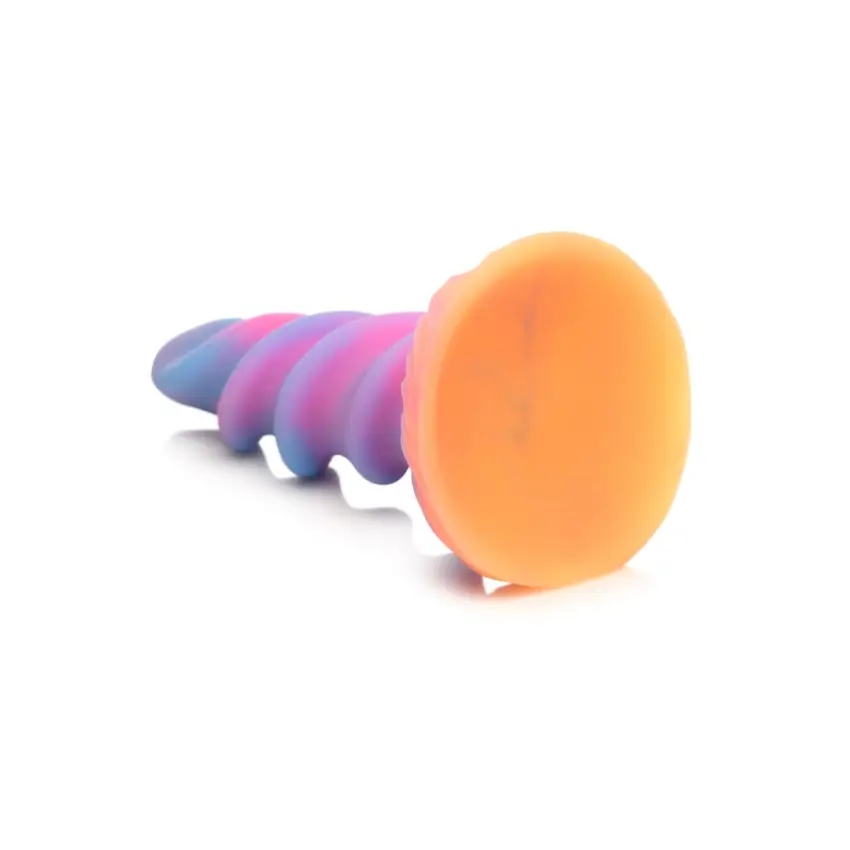 XR Brands - Dildo świecące w ciemności - kucyk - obrazek 6