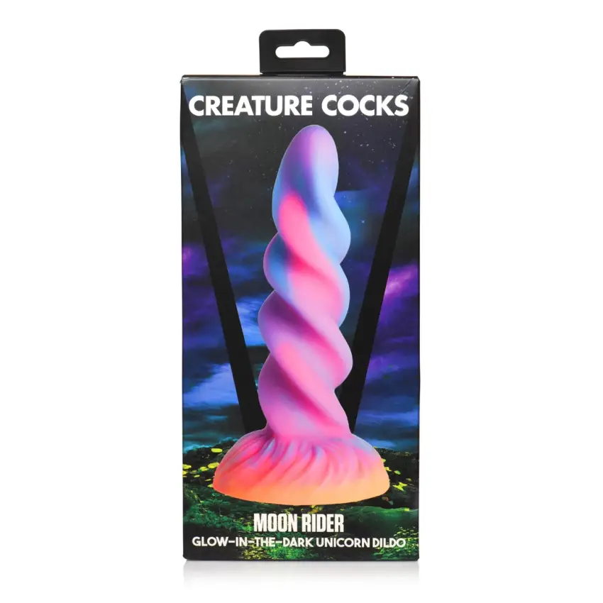 XR Brands - Dildo świecące w ciemności - kucyk - obrazek 9