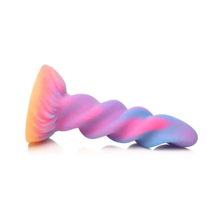 XR Brands - Dildo świecące w ciemności - kucyk - obrazek 5