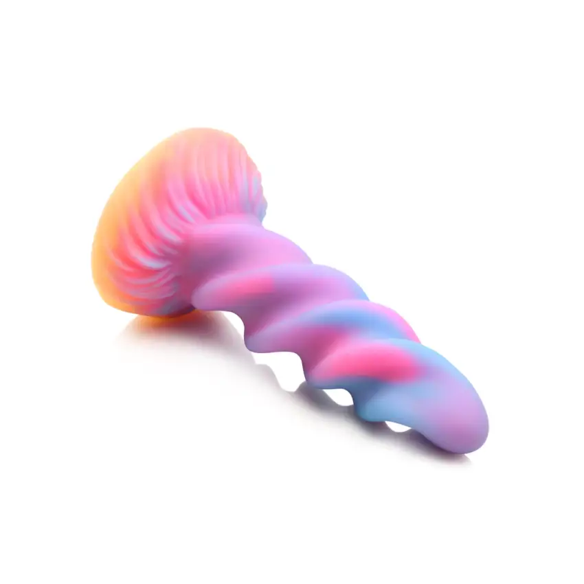 XR Brands - Dildo świecące w ciemności - kucyk - obrazek 4