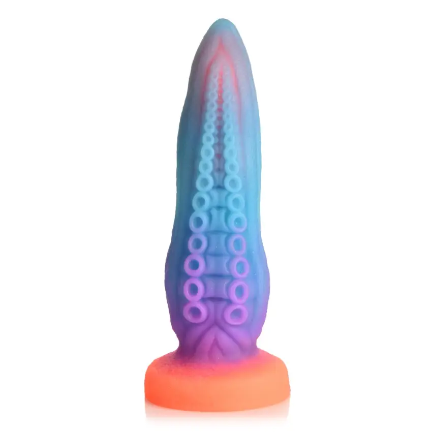 Silikonowe dildo świecące w ciemności Xr Brands - obrazek 4