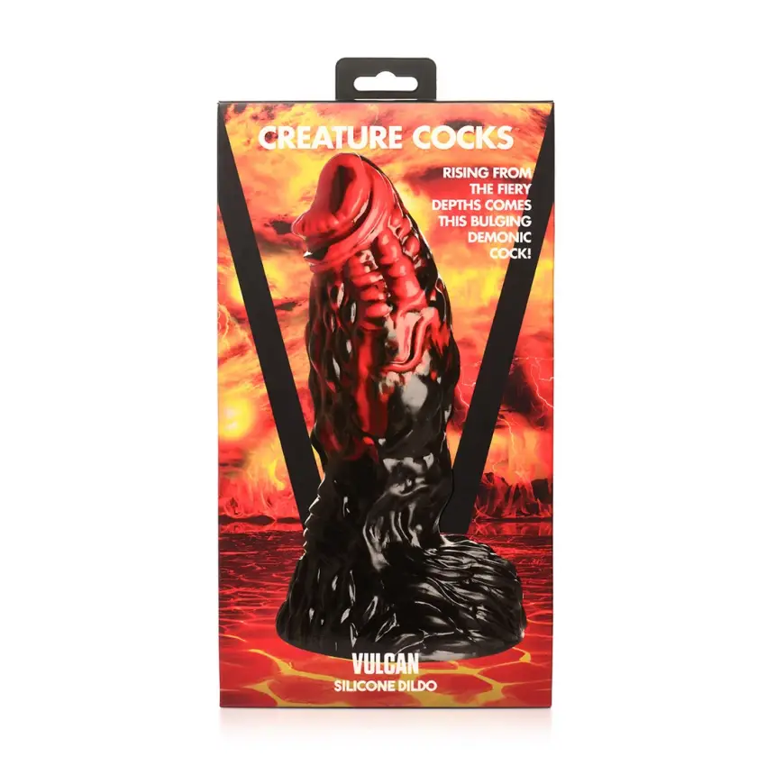 Silikonowe dildo Vulcan  XR Brands - obrazek 3