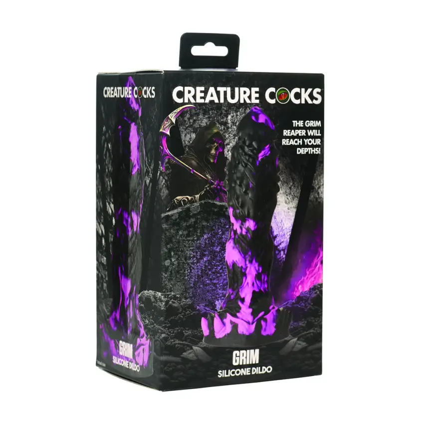 Silikonowe dildo Grim  XR Brands - obrazek 2