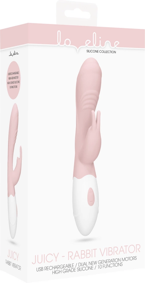 Loveline - Wibrator króliczek Juicy 2 Loveline - Wibrator króliczek Juicy - obrazek 2
