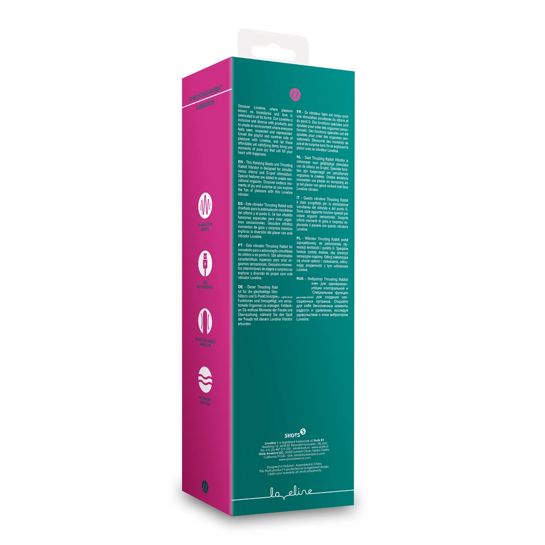 Loveline - Wibrator do stymulacji punktu G - króliczek - Ancient Sea 3 Loveline - Wibrator do stymulacji punktu G - króliczek - Ancient Sea - obrazek 3