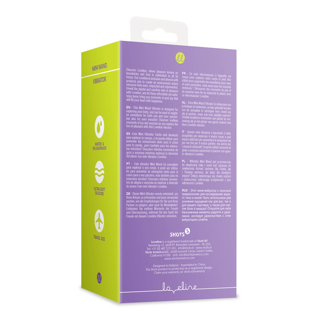 Loveline - Mini wibrator Night Magic 3 Loveline - Mini wibrator Night Magic - obrazek 3